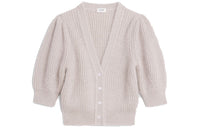 CELINE SS22 Knitted Fabric Cardigan Women's Violet