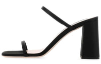 MIU MIU Slide Slippers Women's Black