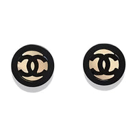 CHANEL - Stud Earrings Women's Black