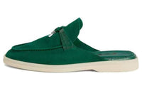 Loro Piana Wrap-toe Slippers Men's Green