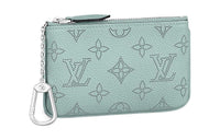 LOUIS VUITTON Cow Leather Wallets Coin Purses Regular Women's Green
