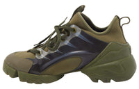 DIOR D-Connect Height Increasing Coverage Low-Top Casual Shoes Women's Khaki