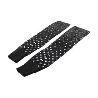 CHANEL 1986 1988 Stud embellishment Arm Covers