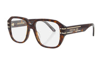DIOR Acetate Square Eyeglass Frames Women's Brown