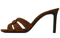 SAINT LAURENT Tribute High Heels Women's Low-Top Brown