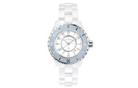 CHANEL J12 Collection Wrist Watch Quartz Movement Ceramic Strap White Dial Women's