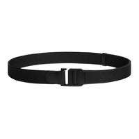 HERMES Emblem Carving Detail, Interlocking Buckle Leather Belts Men's Black 3CM