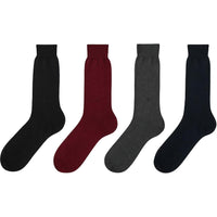 HERMES FW24 Mid-Calf Socks Men's 4 Pack