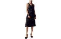 CHANEL Sleeveless Dresses Women's Black