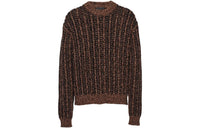 PRADA Sweaters Men Camel Brown
