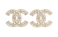 CHANEL Earrings Women's Gold