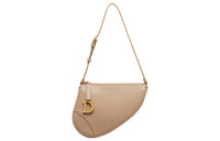 DIOR Sheepskin Clutch Bag Over The Shoulder Women's Cookie