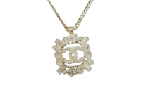 CHANEL Metal Necklaces Women's Gold