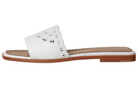 HERMES Chaine D'Ancre Odor-Resistant Slide Slippers Women's White