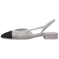 CHANEL 25C Pre Spring Vacation Collection Casual Single Shoes Women's Gray