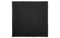 SAINT LAURENT Logo Detailed Frayed Edge Scarf