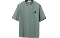 HERMES T-Shirt Men's Gray Green