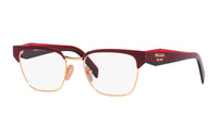 PRADA Eyeglass Frames Women's Red