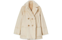 Loro Piana FW22 Leather Jacket Women's Beige