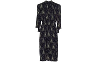 PRADA Graphic print Crepe Shirtdress