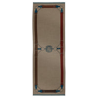 HERMES Silk Silk Scarves Unisex Brown/Chestnut/Orange