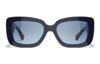 CHANEL Sunglasses Women's Blue