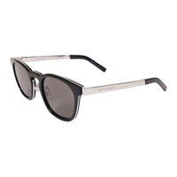 SAINT LAURENT Metal Round Sunglasses Unisex Black