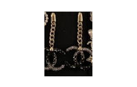 CHANEL Earrings Women's Gold