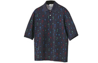 HERMES Polo Shirts Men Navy Blue
