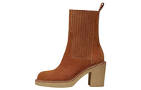 HERMES Donia 70 Ankle Boots 7cm Women's Brown