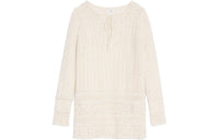 CELINE Long Sleeved Dresses Women's Ecru