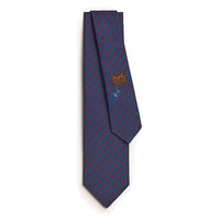 HERMES Silk Ties Men's Blue Purple