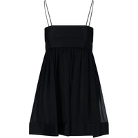 SAINT LAURENT SS22 Sleeveless Dress Women's Black