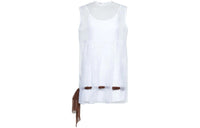 MIU MIU Sleeveless Dresses Women's White