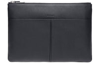 DIOR Cow Leather Clutch Men's Black