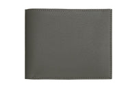 HERMES Citizen Twill Swift Leather Card Holder Men's Mauve Gray