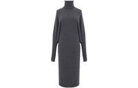 SAINT LAURENT Long-Sleeved Dresses Women's Gray