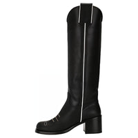 MIU MIU Mid-Calf Boots Women's Black