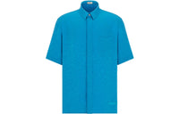 DIOR Quarterly New Products Shirts Men Sky Blue