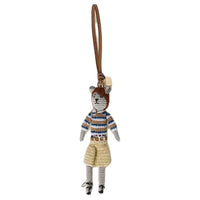 MIU MIU Leather With Recycled Polyester Bag Accessory Women's Gold & Tan