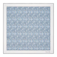 DIOR Silk Scarves Women's Light Blue
