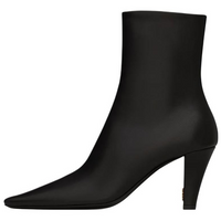 SAINT LAURENT Jill Square Pointed Toe Ankle Boots Women's