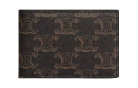 CELINE Canvas Wallet Men's Umber