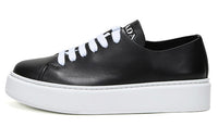 PRADA Skateboard Shoes Men's Black White