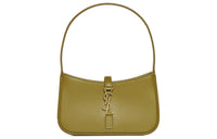 SAINT LAURENT Calfskin One Shoulder Handbag Women's Army Green