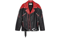 CELINE Leather Jackets Men Black