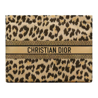 DIOR Technical Fabric Coin Purse Shoulder Bag Clutch Women's Beige
