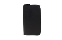 PRADA Saffiano Cow Leather Wallet Unisex Black