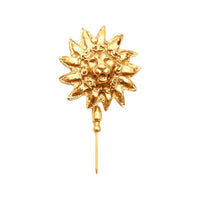 CHANEL 1980s Lion Brooch