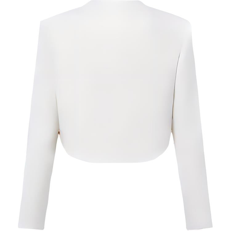 LOUIS VUITTON Chain Detail Cropped Jacket